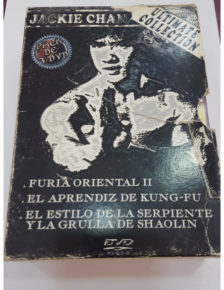 7-7-38399-1-Coleccion DVD Jackie Chan Ultimate collection 3 DVDs