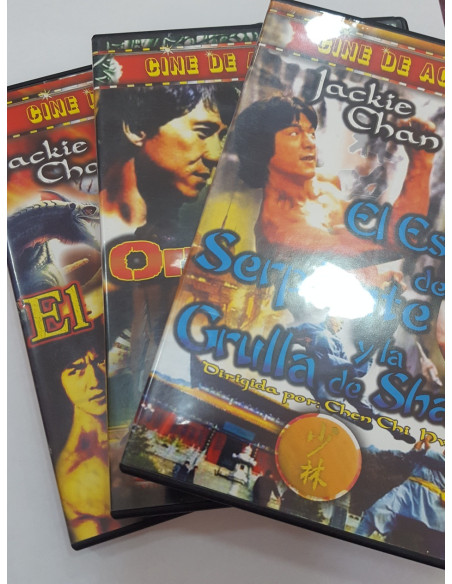 7-7-38399-2-Coleccion DVD Jackie Chan Ultimate collection 3 DVDs
