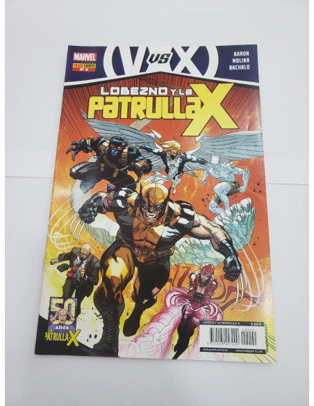 7-7-38532-1-Comic Marvel: Lobezno y la Patrulla X Nº 9