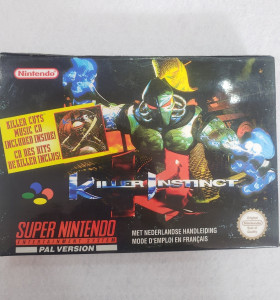7-7-69723-1-Videojuego Super nintendo killer instinct(replicada)