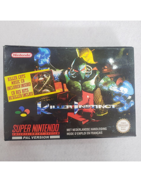 7-7-69723-1-Videojuego Super nintendo killer instinct(replicada)