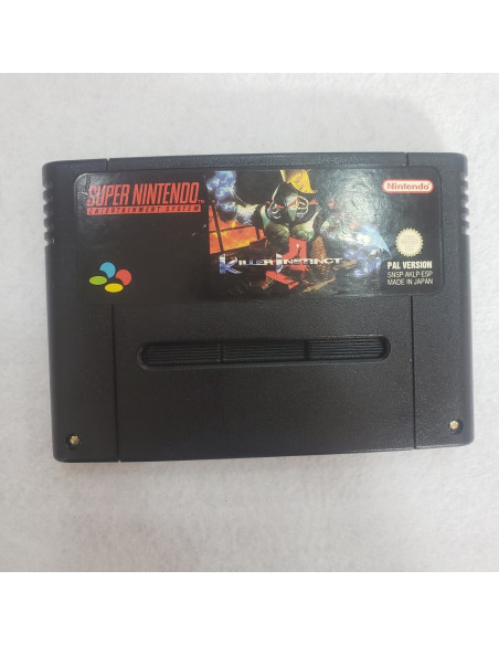 7-7-69723-4-Videojuego Super nintendo killer instinct(replicada)