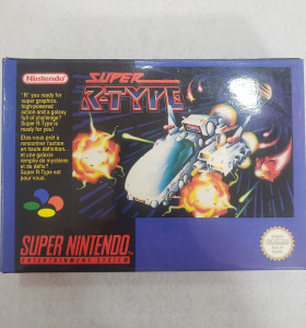 7-7-69724-1-Videojuego Super nintendo R-Type(replica)
