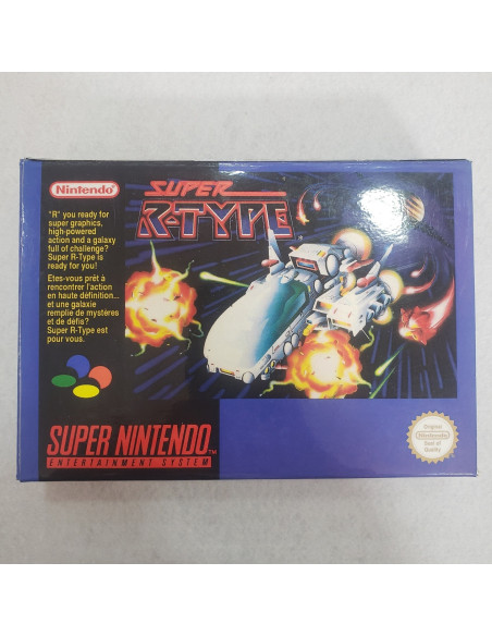 7-7-69724-1-Videojuego Super nintendo R-Type(replica)