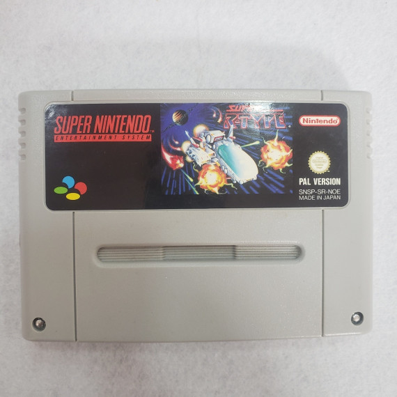 7-7-69724-4-Videojuego Super nintendo R-Type(replica)