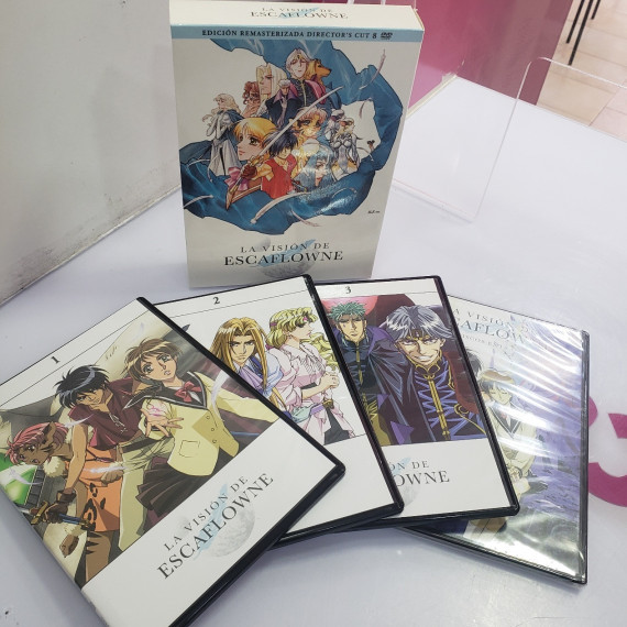7-7-52503-2-Coleccionismo DVD LA VISION DE ESCAFLOWNE EDICION REMASTERIZADA DIRECTOR'S CUT ANIME EN DVD