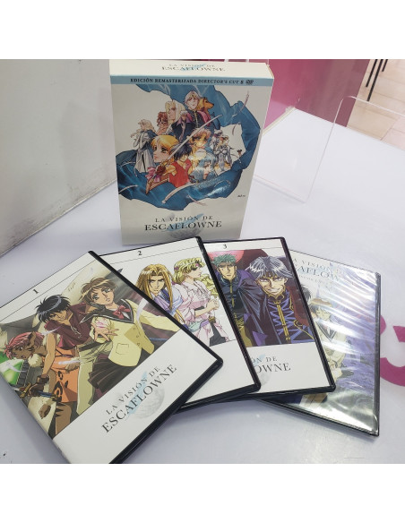 7-7-52503-2-Coleccionismo DVD LA VISION DE ESCAFLOWNE EDICION REMASTERIZADA DIRECTOR'S CUT ANIME EN DVD