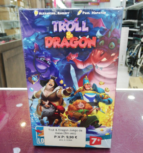 7-6-131906-1-Troll Dragon Juego de mesa (Sin uso)