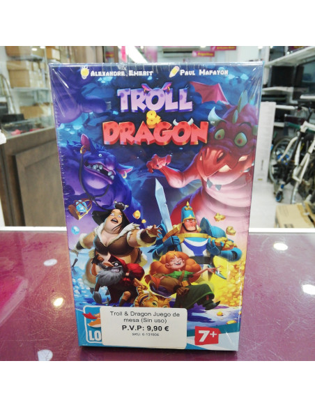 7-6-131906-1-Troll Dragon Juego de mesa (Sin uso)