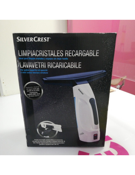 7-7-44939-1-Limpiacristales Recargable Silvercrest Nuevo