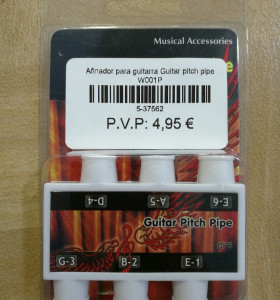 7-5-37562-1-Afinador para guitarra Guitar pitch pipe W001P