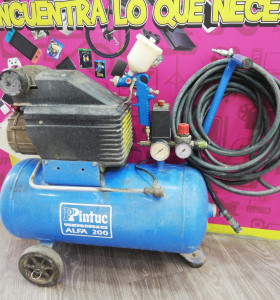7-7-54593-1-Herramientas Eléctricas Compresor De Pintura Pintuc Compresores Alfa 200