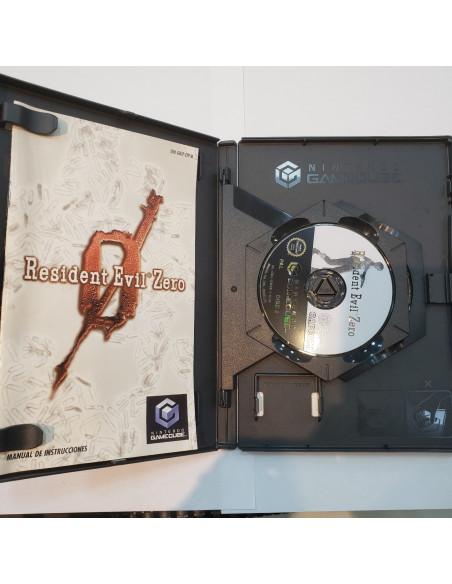 7-7-66472-2-Videojuego GameCube Resident evil zero (pal españa)