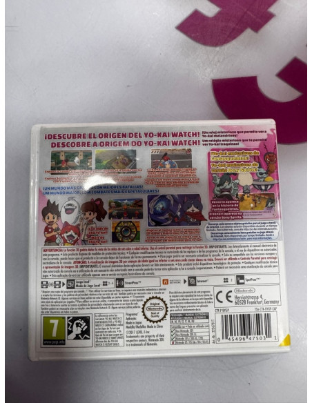 7-7-74408-1-Videojuego 3DS Yokai watch 2 fantasqueletos