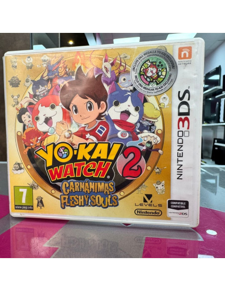 7-7-79611-1-Videojuego Nintendo DS Yo Kai Watch 2 Carnanimas 