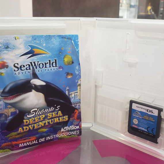7-7-60936-2-Videojuego Nintendo DS Shamus Deep Sea Adventures