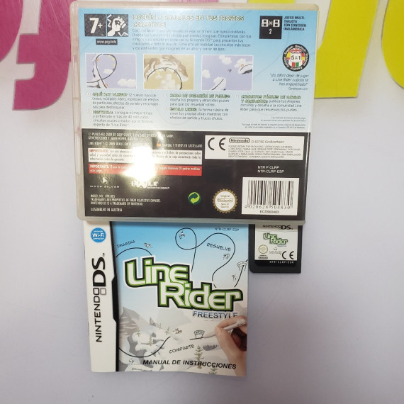 7-7-66972-2-Videojuego Nintendo DS line rider freestyle