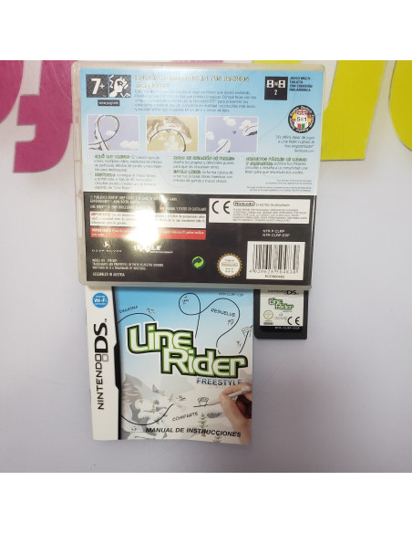 7-7-66972-2-Videojuego Nintendo DS line rider freestyle