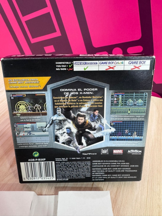 7-7-76206-4-Videojuego Game advance X-men