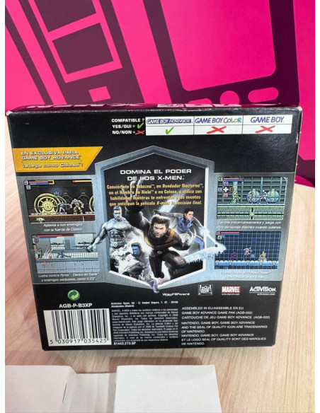 7-7-76206-4-Videojuego Game advance X-men
