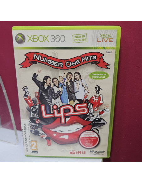 8-8-50272-1-Videojuego Xbox 360 Lips Number One Hits