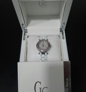 8-6-90560-1-Reloj GUESS Collection Diver Chic 92000L1 Ceramica Mujer