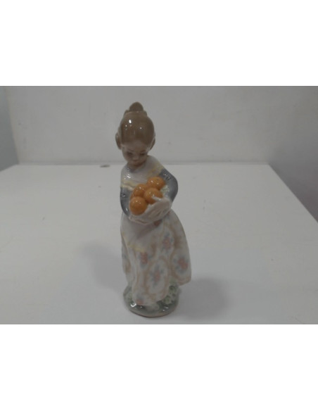 8-8-33065-1-Lladro Valencia Niña Cesta de Naranjas 7 Alto