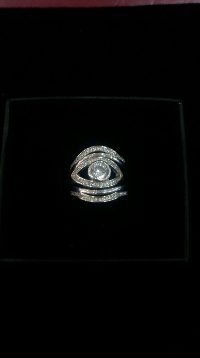 8-1-143617-2-Anillo liso conjunto de cinco piezas