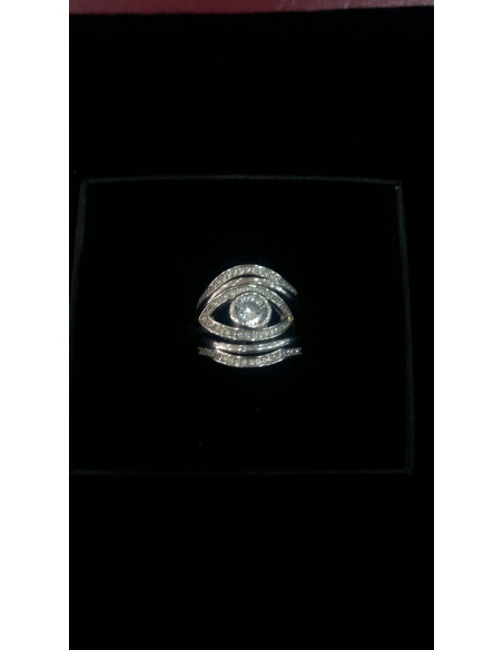 8-1-143617-2-Anillo liso conjunto de cinco piezas