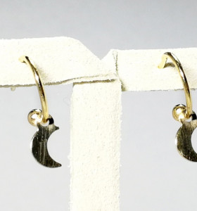 8-2-93050-1-Pendientes aro con luna 12 mm