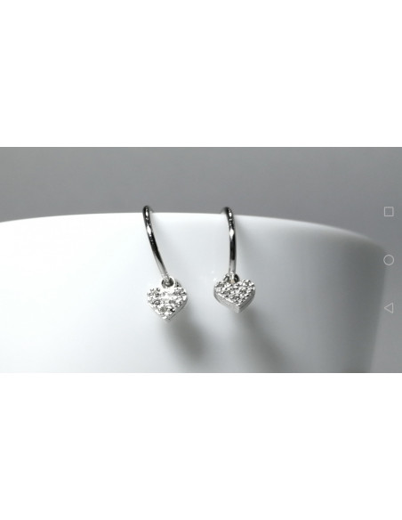 8-2-93088-1-Pendientes aro corazón con piedra 12 mm