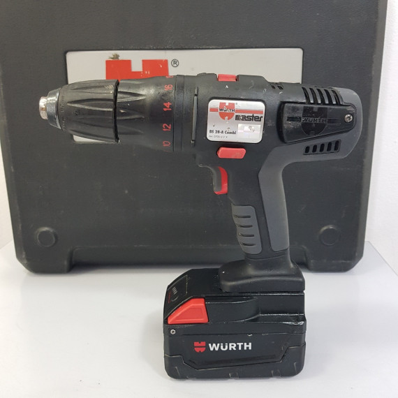 8-8-64384-2-Taladro A Bateria Wurth BS 28-A Combi 28V