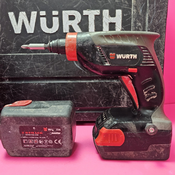 8-8-65911-2-Atornillador Pladur Wurth TBS 18-A