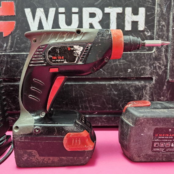 8-8-65911-3-Atornillador Pladur Wurth TBS 18-A