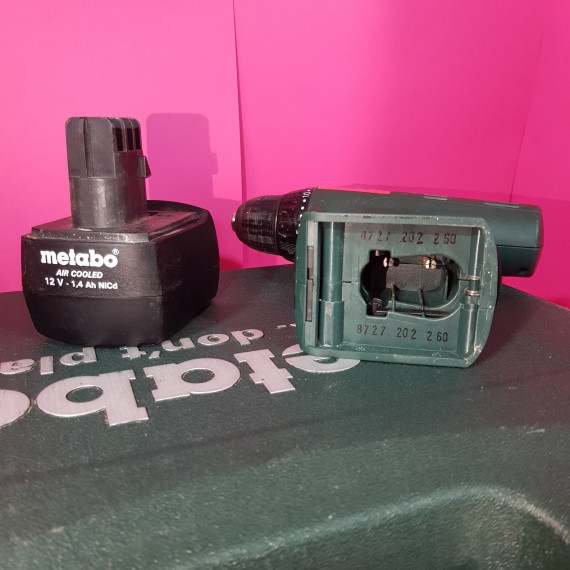 8-8-65714-4-Taladro A Bateria Metabo BZ 12 SP 12V