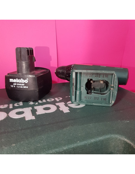 8-8-65714-4-Taladro A Bateria Metabo BZ 12 SP 12V