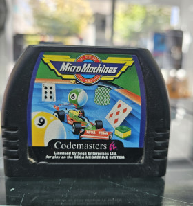 8-8-63089-1-Videojuego Sega MicroMachines CodeMasters (Sin Caja)