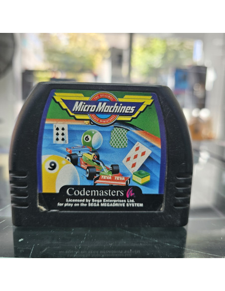 8-8-63089-1-Videojuego Sega MicroMachines CodeMasters (Sin Caja)
