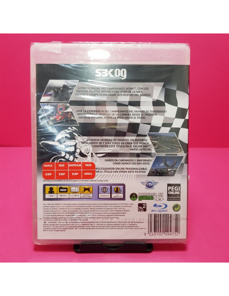 8-8-65891-2-SBK 09 (precintado)