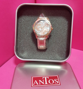 8-8-66941-1-Reloj pulsera señora Antos IK floral (Sin Uso)