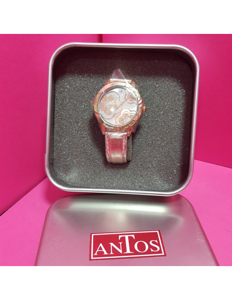 8-8-66941-1-Reloj pulsera señora Antos IK floral (Sin Uso)