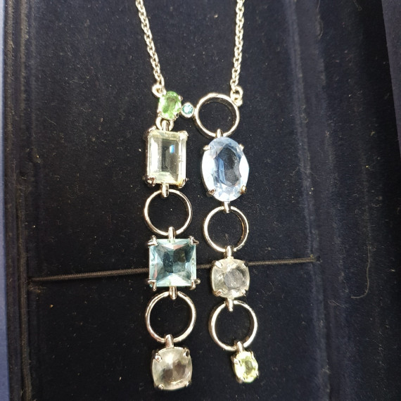 8-8-63386-3-Cadena Con Pedreria Swarovski