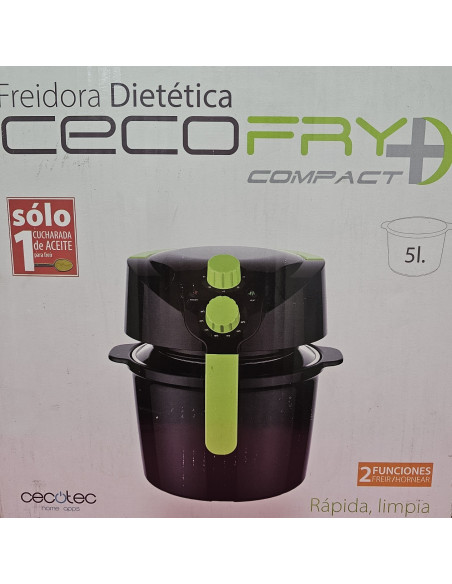 8-8-65361-4-Freidora Sin aceite CecoFry Compact 5L (nuevo)