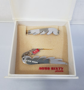 8-8-64455-1-Cadena y Pulsera de Acero Inoxidable Miss Sixty  2