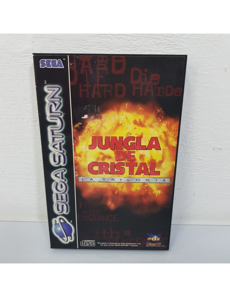 8-8-60492-1-Videojuego Saturn JUNGLA DE CRISTAL