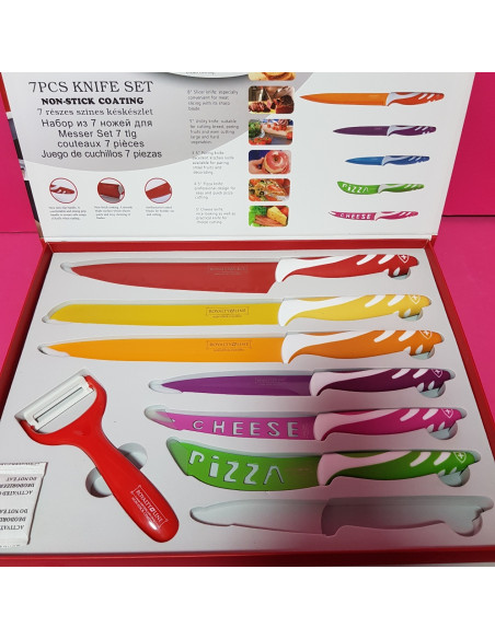 8-8-67781-2-Set Cuchillos Cocina Royalty Line (sin uso)