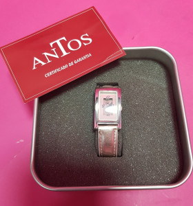 8-8-66942-1-Reloj pulsera señora Antos IK rectangular rosa(Sin Uso) 2