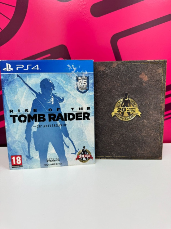 7-7-80305-2-Videojuego PS4 Tomb Raider 20 Aniversario