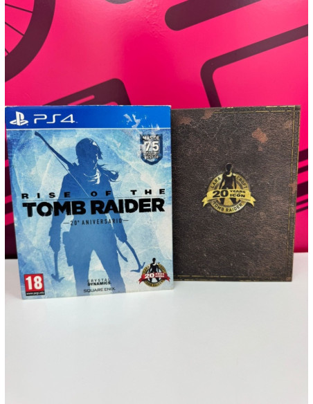 7-7-80305-2-Videojuego PS4 Tomb Raider 20 Aniversario