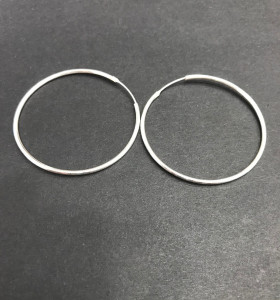 9-1-149674-1-Pendientes aro plata 2.6 cm